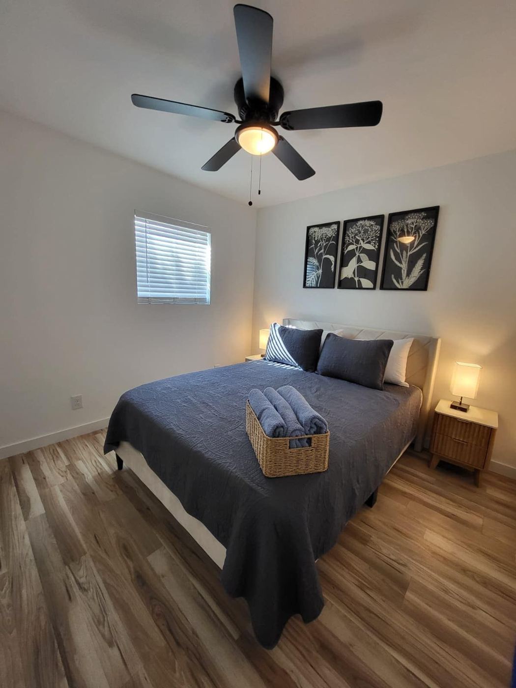 Furnished bedroom